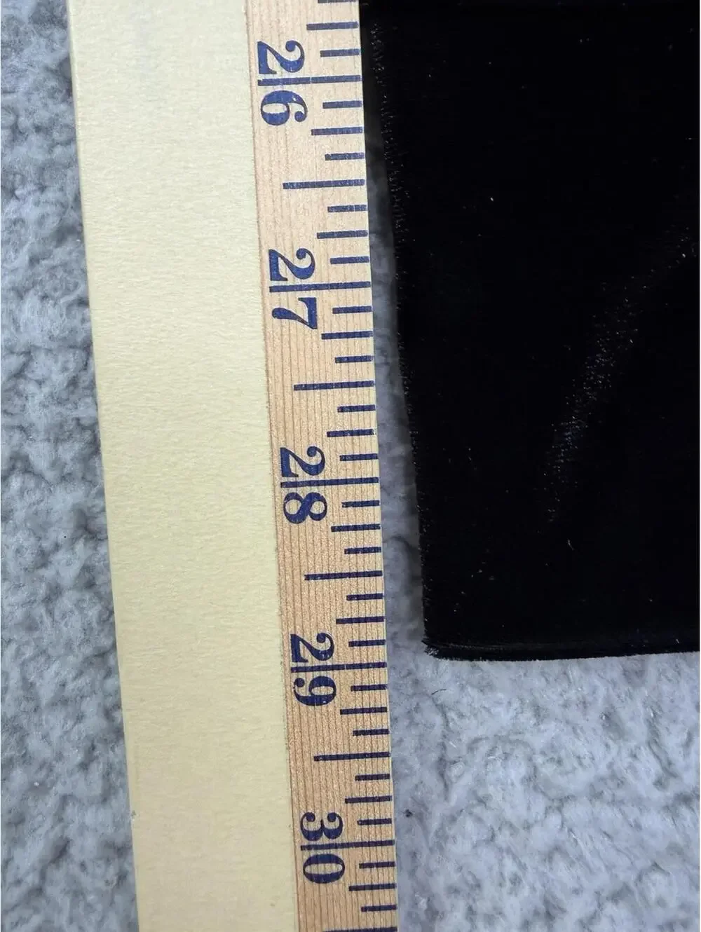 Anatomie Stretch Velvet Slim Leg Black Pants Women's L (34x29) High Rise - Picture 4 of 15